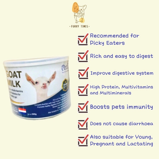 Petto Prebiotics Goat Milk Powder 500g