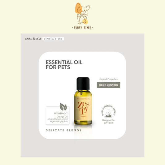 Ense & Essy Pet Essential Oil 'Zesty' Organic Orange Extract