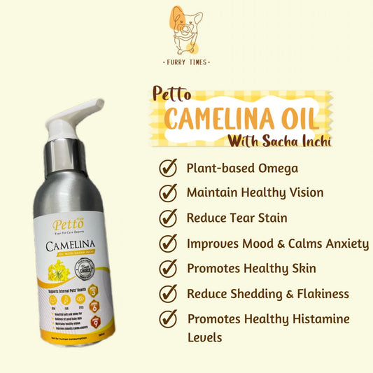 Petto Camelina Oil With Sacha Inchi